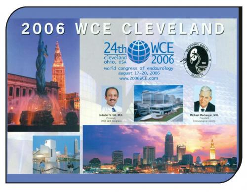 24th World Congress of Endourology 17-20 Ağustos 2006, Cleveland Ohio